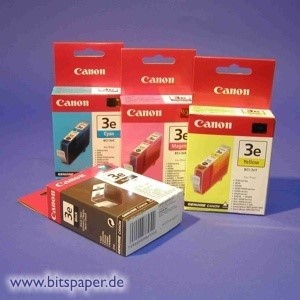 Canon Set21 - Tintenpatronen Set BCI-3eBk, BCI-3eC, BCI-3eM, BCI-3eY