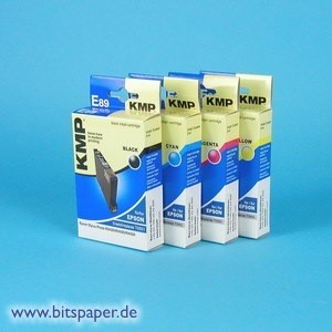 KMP Set91 - Tintenpatronen Set kompatibel zu Epson T0551-T0554