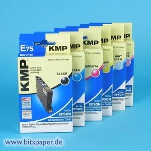 KMP Set92 - Tintenpatronen Set kompatibel zu Epson T0481-T0486