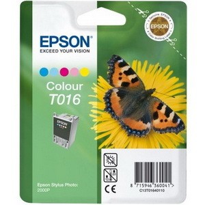 Epson T016401 T016 - Tintenpatrone farbig