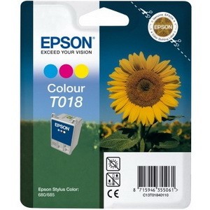 Epson T018401 T018 - Tintenpatrone farbig