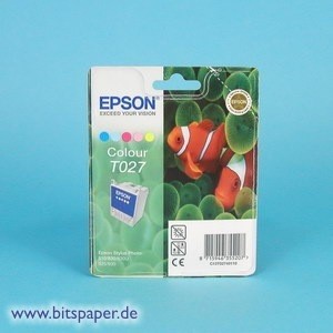 Epson T027401 T027 - Tintenpatrone farbig