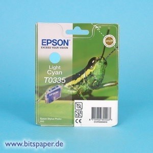 Epson T033540 T0335 - Tintenpatrone light cyan