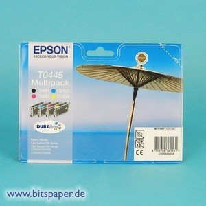 Epson T04454010 - Tintenpatronen 4er Pack, CMYK, T0441, T0452, T0453, T0454