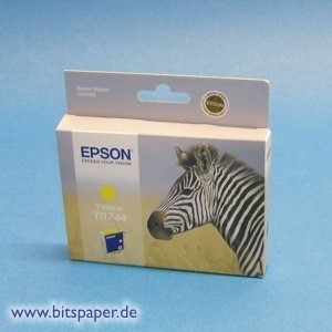 Epson C13T074440 - Tintenpatrone yellow