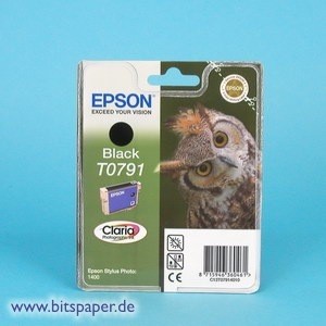 Epson T0791 - Claria Phototinte schwarz
