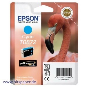 Epson T0872 - Tintenpatrone cyan