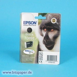 Epson T0891 - Tintenpatrone schwarz