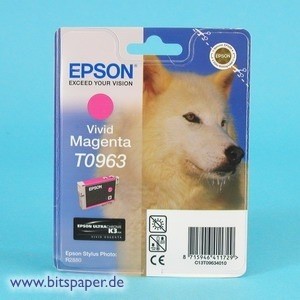 Epson T0963 - Tintenpatrone Vivid Magenta