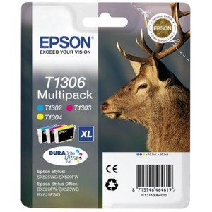Epson C13T13064010 - Tintenpatronen Multipack T1302, T1303, T1304