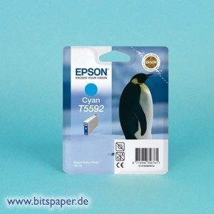 Epson T5592 - Tintentank, cyan, 13ml