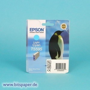 Epson T5595 - Tintentank, light cyan