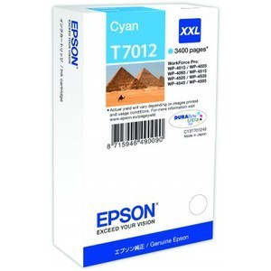 Epson C13T70124010 - Tintenpatrone XXL, cyan