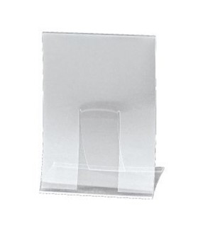 Sigel TA162 - Tischaufsteller Hartplastik klappbar, A6
