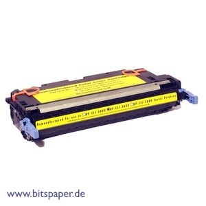 Clover (TRS) 7406C - Toner Cartridge mit Chip, yellow, kompatibel zu HP Q6472A