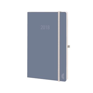 Avery Zweckform 50778 - Chronoplan Chronobook 2018, ca. A6, Wochenplan, denim