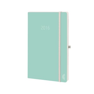 Avery Zweckform 50796xxx - Chronoplan Chronobook 2016, Mini,Wochenplan, mint