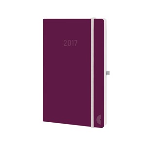 Avery Zweckform 50997 - Chronoplan Chronobook 2017, Mini, Wochenplan, acai