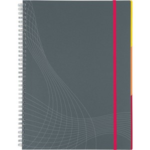 Avery Zweckform 7016 - Notizbuch Notizio Medium A4 spiralgebunden liniert