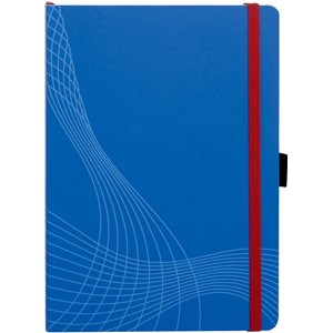 Avery Zweckform 7041 - Softcover Notizbuch notizio, gebunden, kariert, DIN A5, blau