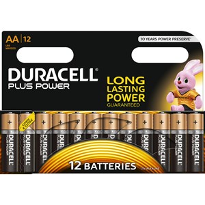 Duracell DUR017825 - Plus Power Batterien, AA 12er  D-Click
