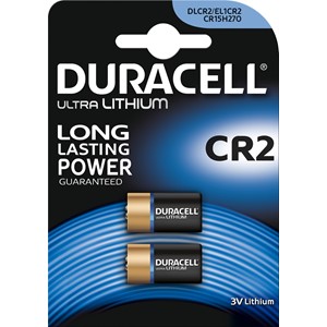 Duracell DUR030480 - Ultra Photo-Batterie  CR2,  2er Pack