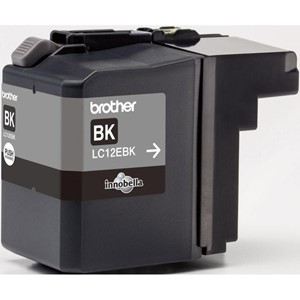 Brother LC12EBK - BROTHER LC12EBK Tintenpatrone, schwarz