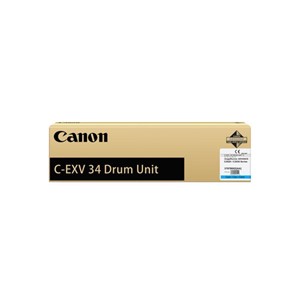 Canon 3787B003 - CANON C-EXV 34 Trommeleinheit, cyan, Standardkapazität
