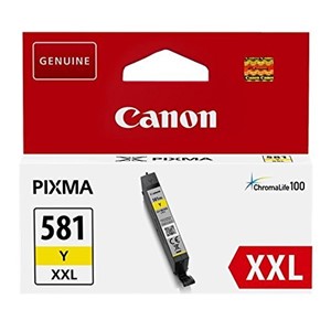 Canon 1997C001 - CLI-581XXLY, Tintenpatrone, yellow, extra hohe Füllmenge