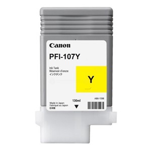 Canon 6708B001 - CANON PFI-107Y Tintenpatrone, yellow, Standardkapazität