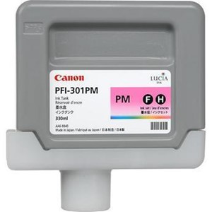 Canon 1491B001 - CANON PFI-301PM Tintenpatrone, foto magenta, Standardkapazität