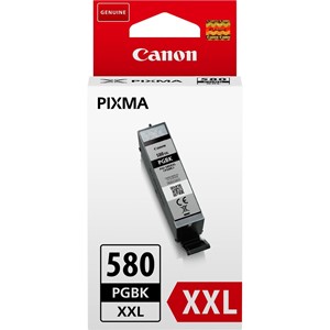 Canon 1970C001 - PGI-580XXLPGBK, Tintenpatrone, schwarz, extra hohe Füllmenge