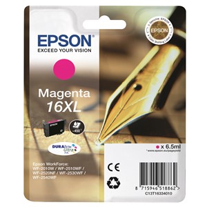 Epson C13T16334012 - 16XL Tintenpatrone magenta
