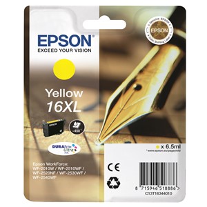 Epson C13T16344012 - 16XL Tintenpatrone yellow