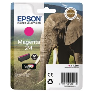 Epson C13T24234012 - 24 Tintenpatrone magenta