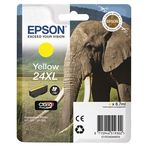 Epson C13T24344012 - 24XL Tintenpatrone yellow