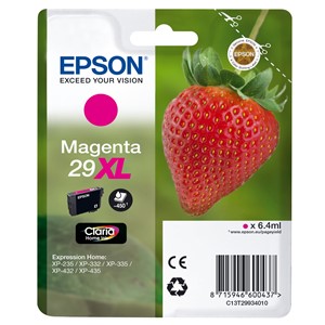 Epson C13T29934012 - 29XL Tintenpatrone, magenta, hohe Füllmenge