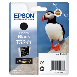 Epson C13T32414010 - 32 Tintenpatrone, photo schwarz