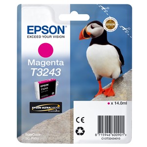 Epson C13T32434010 - 32 Tintenpatrone, magenta