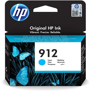 HP 3YL77AE - 912 Original Tintenpatrone, cyan
