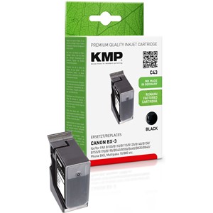 KMP 0953,4031 - Tintenpatrone, schwarz, kompatibel zu Canon BX2/BX3