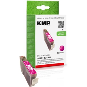 KMP 0957,0006 - Tintenpatrone magenta, kompatibel zu Canon BCI-3eM