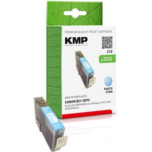 KMP 0957,0043 - Tintenpatrone, light cyan, kompatibel zu Canon BCI-3ePC