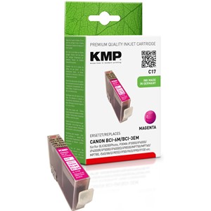 KMP 0958,0006 - Tintenpatrone magenta, kompatibel zu Canon BCI-6M