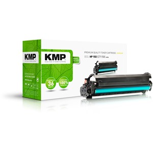 KMP 1105,HY00 - Tonerkassette, schwarz, kompatibel zu HP C7115X