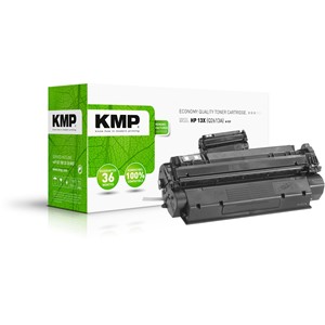 KMP 1112,4000 - Economy Tonerkassette, schwarz, kompatibel zu HP Q2613A