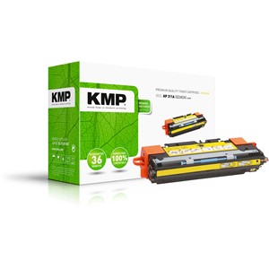 KMP 1117,0009 - Tonerkassette, yellow, kompatibel zu HP Q2682A