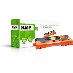 KMP 1118,0009 - Tonerkassette, yellow, kompatibel zu HP Q3962A