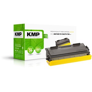 KMP 1147,0000 - Tonerkassette, schwarz, kompatibel zu Brother TN-7600