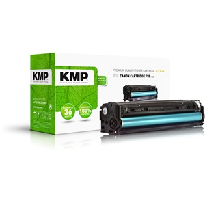 KMP 1218,1003 - Tonerkassette, cyan, kompatibel zu Canon Cartridge 718